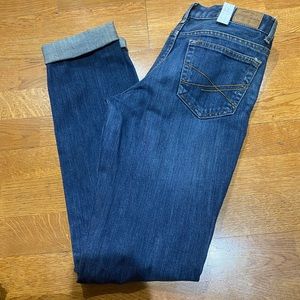 Aeropostale cuffed skinny jeans